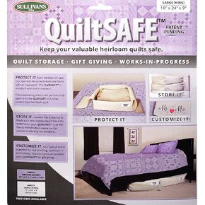Sullivans 48513 Quiltsafe Storage Bag, 16" x 24" x 9"
