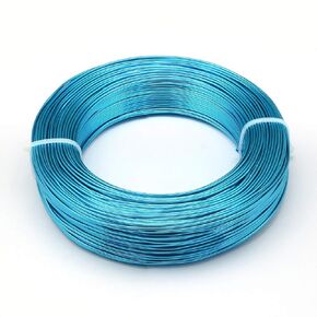 Cheriswelry 650 Feet 18 Gauge Aluminum Wire Bendable Metal Craft Wire Flexible Soft Jewelry Beading Wire 1mm for Sculpting Armature Artistic Floral Garden Wrapping DIY Craft Sienna