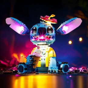 LED Light Kit Compatible with Lego Disney Stitch Set, Compatible with Lego 43249 (Lights Only, No Models)