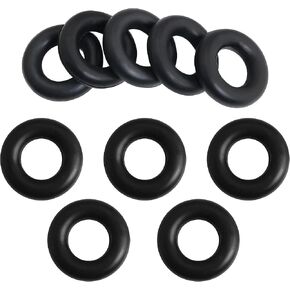AMORNPHAN 10pcs Sewing Machine Bobbin Winder Rubber Tire Ring Compatible with Singer Brother Kenmore Janome Babylock, Sewing Machine Parts.