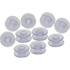 20pcs Clear Bobbins for Pfaff and Viking