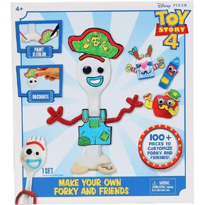 ​Disney/Pixar Toy Story 4 Make Your Own Forky and Friends, Creative Art Toy Activity, Gift for 5 to 7 Year Olds