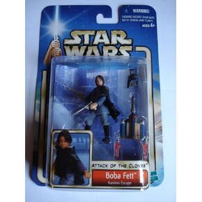 STAR WARS ATTACK OF THE CLONES BOBA FETT KAMINO ESCAPE. by Star Wars