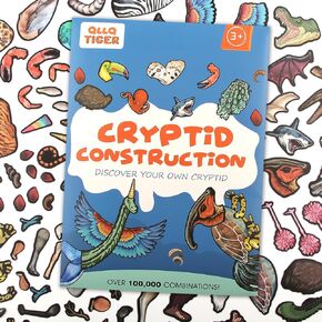 Cryptid Construction Kit Monster Magnet Fridge Toys, Magnet Creature Creation Kit Magnetic Animals Toys for Kids and Adults