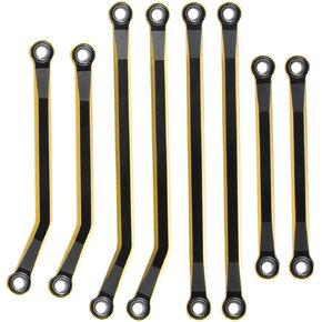 High Clearance Chassis Links Aluminum Alloy Links Set for TRX4M Defender Bronco Upgrades 1/18 RC Crawler Car