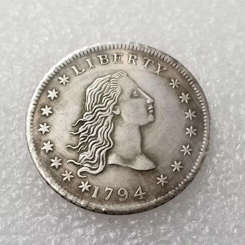 1794 تدفق العملة المعدنية المتماثلة الحرية عملة الحرية الأمريكية in Kuwait