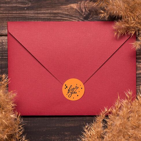 1.5 "ملصقات نقطة برتقالية مستديرة ملصقات ترميز اللون القابلة للإزالة ذاتيا لدائرة ساحة بيع المرآب علامات فينيل مقاوم للماء لمكتب الفصل الدراسي 500 PCS لكل لفة in Kuwait