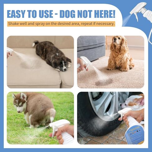 32oz Not Here Dog Spray for Dogs to Stop Peeing | Pet No More Marking for Indoors & Outdoor Use | Dog Stay Away Here No More Pee in Kuwait