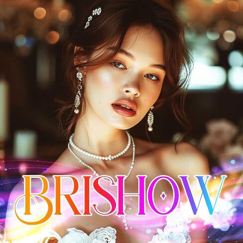 Brishow Pearl Necklace Jewelry Set Wedding Pearls Earrings Necklaces Set Bridal Crystal Bracelet Jewelry for Women (Pack of 3) in Saudi Arabia
