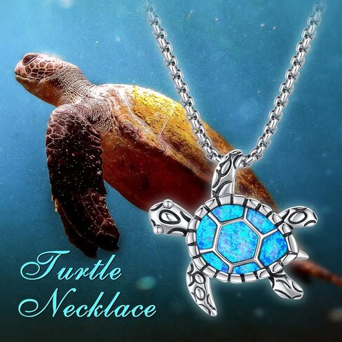 الحيوان القط/البقرة/البومة/الدلفين/السلحفاة قلادة فضة Moonstone أذن البحر شل كريستال أوبال لطيف الحيوانات مجوهرات هدية للنساء in Kuwait