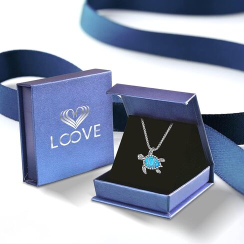 الحيوان القط/البقرة/البومة/الدلفين/السلحفاة قلادة فضة Moonstone أذن البحر شل كريستال أوبال لطيف الحيوانات مجوهرات هدية للنساء in Kuwait