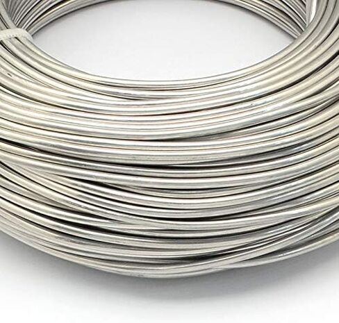 Cheriswelry 650 Feet 18 Gauge Aluminum Wire Bendable Metal Craft Wire Flexible Soft Jewelry Beading Wire 1mm for Sculpting Armature Artistic Floral Garden Wrapping DIY Craft Sienna in Kuwait