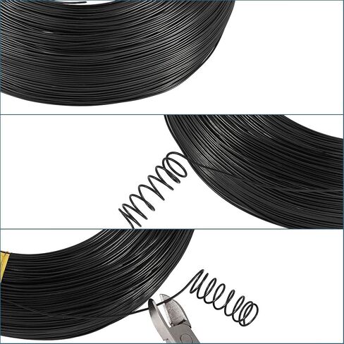 Cheriswelry 650 Feet 18 Gauge Aluminum Wire Bendable Metal Craft Wire Flexible Soft Jewelry Beading Wire 1mm for Sculpting Armature Artistic Floral Garden Wrapping DIY Craft Sienna in Kuwait