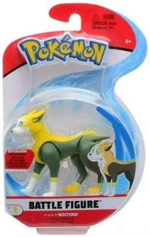 Pokemon Boltund Battle Figure, 3 Inches, Single Figure Action Ready in Saudi Arabia