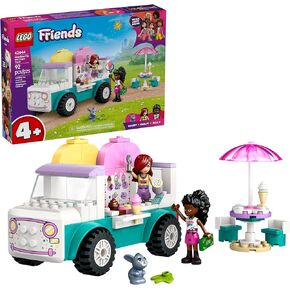 LEGO Friends Heartlake City Ice Cream Truck Toy - Building Toy Pretend Play Set for Kids, Girls and Boys, Ages 4+ - Preschool Building Blocks with 2 Minidolls and Rabbit Figure - 42644