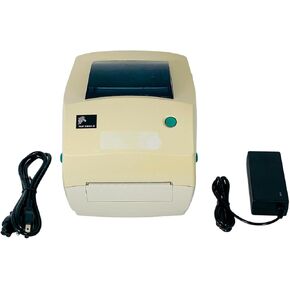 Zebra TLP 2844-Z Thermal Transfer Label Printer USB Serial Parallel 284Z-10302-0001, Bundle with AC Adapter