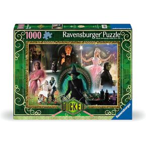 Ravensburger Wicked: Act 1 1000 Piece Jigsaw Puzzle for Adults - 12001277 - Handcrafted Tooling, Made in Germany, Every Piece Fits Together Perfectly