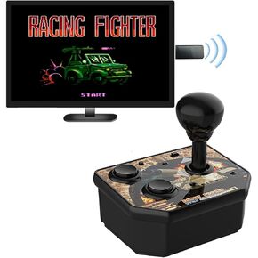 Retro Gaming Console: Classic Games, Mini Handheld Game Console, Built-in 20 + Plug-and-Play Retro Video Games | Wireless Joysticks, HD 4K Output