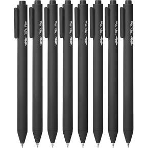 Mr. Pen- Retractable Gel Pens, 8 Pack, Black Ink Gel Pens, Gel Pens Fine Point 0.5mm, Retractable Pens, Gel Ink Pens, Aesthetic Pens for Journaling Fine Tip Pens