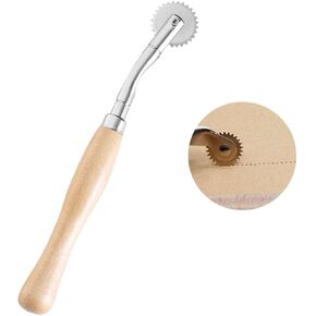 COHEALI Vintage Tracing Wheel, Leathercraft Accessories, Tracing Tool for Leather, Sewing Patterns, Cross Stitch Edge