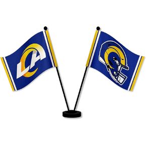 WinCraft Los Angeles Rams Desk and Table Top Flags