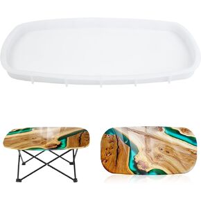 Extra Large Silicone Molds for Epoxy Resin Table, Oval Epoxy Resin Molds for DIY Art Home Decor, River Table, Cutting Board, Resin Art