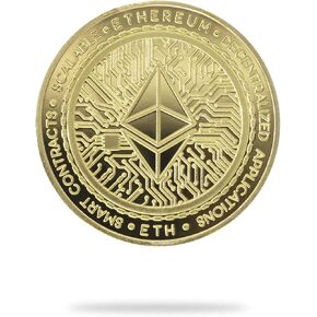 | Ethereum 2021 Edition (ETH) Physical Crypto Coin | Commemorative Cryptocurrency You Can HODL