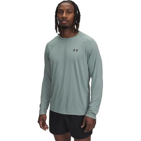 Under Armour Men's Tech 2.0 Long-Sleeve T-Shirt, (410) Academy / / Black, Small