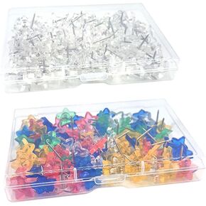 100 PCS Thumb Thumb Thumb Thumb Thumb Pins Thumbtacks الزخرفية