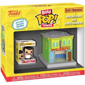 Funko Pop! Bitty Town: Bob's Burgers - Bob Belcher and Bob's Burgers