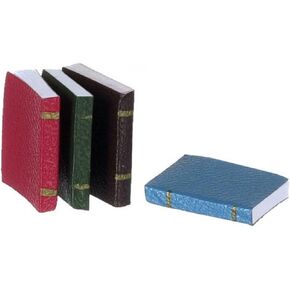 Cassics Dolls House Miniature Accessory Set 4 Bound Books 5042