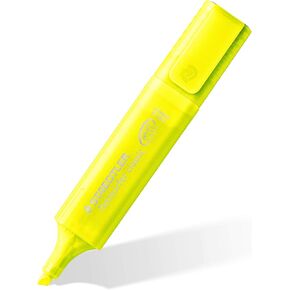 STAEDTLER 364-1P WP4 Yellow Highlighter Textsurfer Classic, Pack of 4
