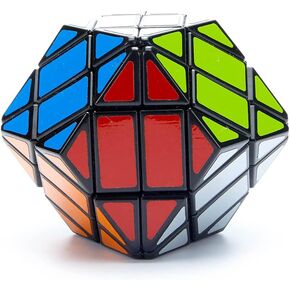 Willking Rhombic Dodecahedron 4x4 Puzzle Cube 12 Face axis Educational Magic Cube