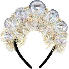 Disco Ball Headband for Women Vintage Disco Headband for Women Disco Outfits Accessories