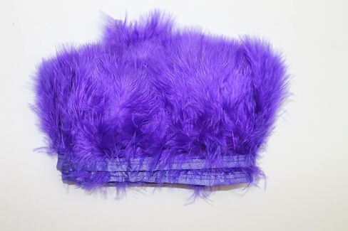 2 ياردة طويلة تركيا زغب الريشة Feather تقليم ، 3 "-4" الارتفاع ، والمواد الزخرفية ديي ريشة (لون الشمبانيا) in Kuwait