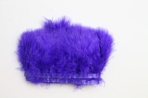 2 ياردة طويلة تركيا زغب الريشة Feather تقليم ، 3 "-4" الارتفاع ، والمواد الزخرفية ديي ريشة (لون الشمبانيا) in Kuwait