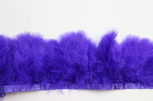 2 ياردة طويلة تركيا زغب الريشة Feather تقليم ، 3 "-4" الارتفاع ، والمواد الزخرفية ديي ريشة (لون الشمبانيا) in Kuwait