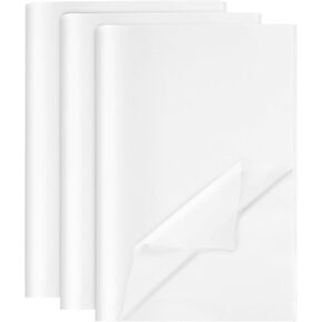 VGOODALL 480 Sheets White Tissue Paper, Gift Wrapping Paper White Tissue Paper Bulk 14 x 20 Inch for Packing DIY Project Weddings