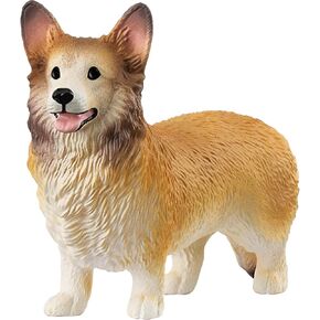 Schleich Farm World - Cute 2" Whelsh Corgi Toy Dog Figurine for Kids. Realistic, Hand-Painted Farm Animal Toys for Boys and Girls. Fun Figure for Screen-Free Learning for Children Ages 3+ 13999
