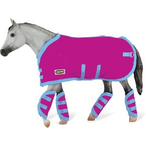 Reeves Breyer Tack Blanket & Shipping Boots - Hot Pink!