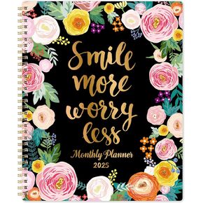 2025 Monthly Planner - Monthly Planner 2025 Monhtly from Jan. 2025 - Dec. 2025, 9“ x 11", 2025 Calendar Monthly Planner with Back Pocket