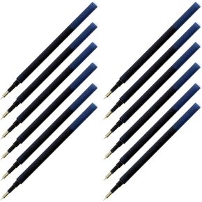 Pilot Frixion Gel Ink Refill, Extra Fine, 0.5mm, Blue-Black, Pack of 12