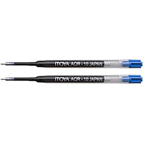 Itoya Aquaroller 1.0mm Refill Blue 2/Pk