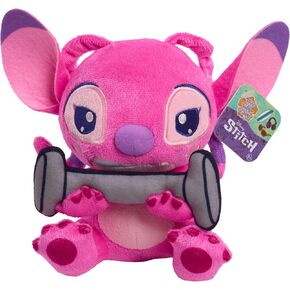 Just Play Disney Stitch That’s So Stich Angel Small 7-inch Plush, Stuffed Animal, Pink, Alien, Kids Toys for Ages 2 Up