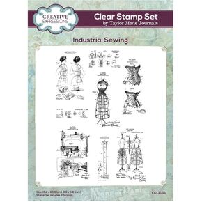Craft Stamp, Photopolymer, 6 x 8 in