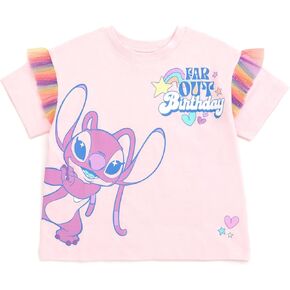 Disney Junior Birthday Girls T-Shirt Toddler to Big Kid Sizes (2T - 14-16)