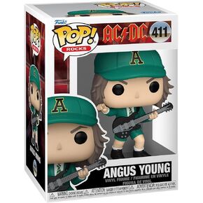Funko POP Rocks: AC/DC - Angus Young - (Green) - Collectable Vinyl Figure - Gift Idea - Official Merchandise - for Kids & Adults - Music Fans - Model Figure for Collectors and Display