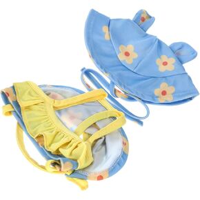 1 Set Pet Swimsuit Dog Clothes Cat Sling Bikini Leopard Dog Bikini Korean Clothing Pet Beach Dress Small Dog Dresses Bathing Suit Pet Summer Clothes Breathable Spandex Camisole