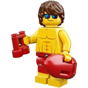 LEGO Series 12 Collectible Minifigure 71007 - Lifeguard Guy