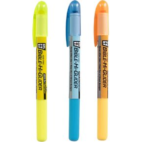 Accu-Gel Bible Highliter 3 Pack Y, B, O